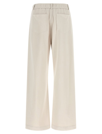 Брюки BRUNELLO CUCINELLI Smooth sweatshirt joggers (MN05NHF499C9443) #