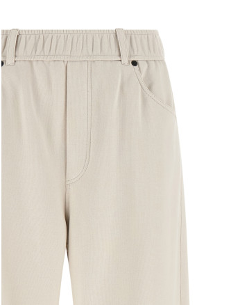 Брюки BRUNELLO CUCINELLI Smooth sweatshirt joggers (MN05NHF499C9443) #