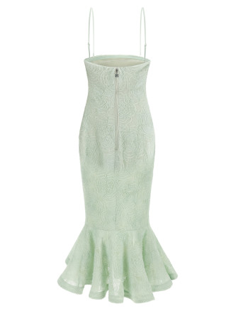 Миди ROTATE BIRGER CHRISTENSEN 'Flower Mesh Flounce' (11627513261326) #