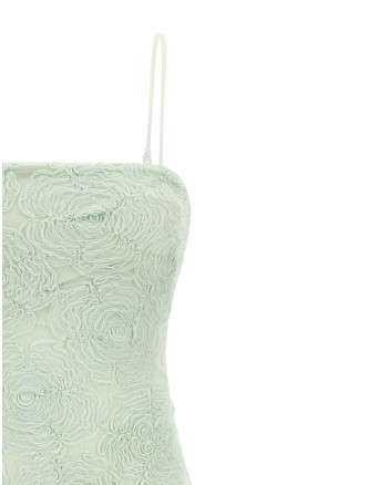 Миди ROTATE BIRGER CHRISTENSEN 'Flower Mesh Flounce' (11627513261326) #