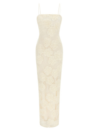 Макси ROTATE BIRGER CHRISTENSEN 'Flower Mesh Tube'