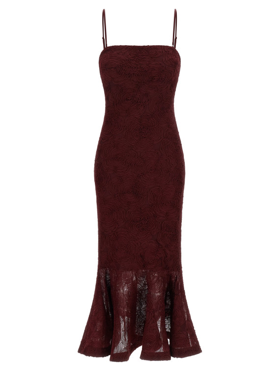 Миди ROTATE BIRGER CHRISTENSEN 'Flower Mesh Flounce' (116275741741) #1