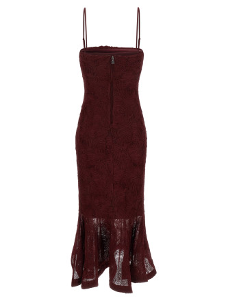 Миди ROTATE BIRGER CHRISTENSEN 'Flower Mesh Flounce' (116275741741) #