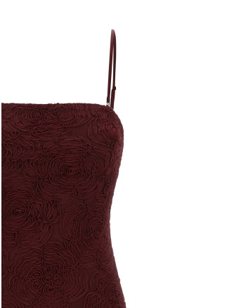 Миди ROTATE BIRGER CHRISTENSEN 'Flower Mesh Flounce' (116275741741) #