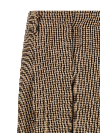 Брюки BRUNELLO CUCINELLI Prince of Wales lamé pants (MP546P9317C001) #