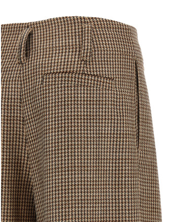 Брюки BRUNELLO CUCINELLI Prince of Wales lamé pants (MP546P9317C001) #