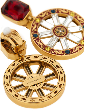 Серьги DOLCE & GABBANA 'Ruota Carretto' (WES6C4W111187579) #