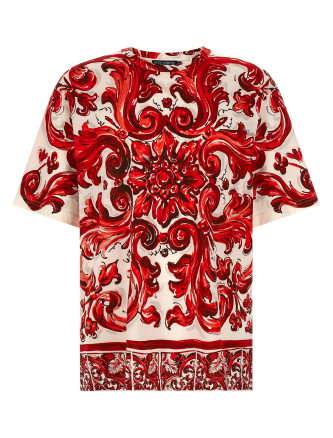 Футболка DOLCE & GABBANA 'Maiolica'