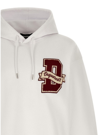 Толстовка DSQUARED2 Logo patch hoodie (S74GU0978D25031100) #