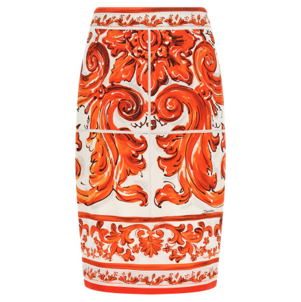 Миди DOLCE & GABBANA 'Maiolica'