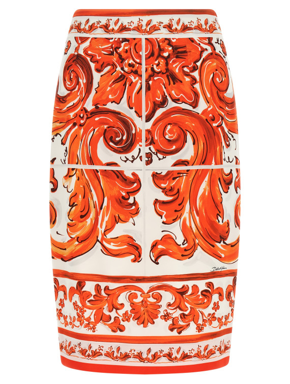 Миди DOLCE & GABBANA 'Maiolica' (F4C2CTGDDRJS9000) #1