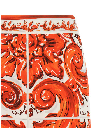 Миди DOLCE & GABBANA 'Maiolica' (F4C2CTGDDRJS9000) #