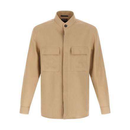 Рубашка, блузка ZEGNA 'Oasi Lino'