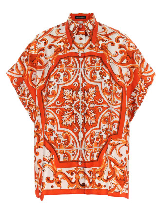 Рубашка, блузка DOLCE & GABBANA 'Maiolica'