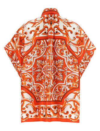 Рубашка, блузка DOLCE & GABBANA 'Maiolica' (F5T52TGDDRES9000) #