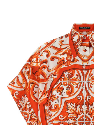 Рубашка, блузка DOLCE & GABBANA 'Maiolica' (F5T52TGDDRES9000) #