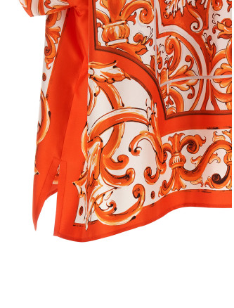 Рубашка, блузка DOLCE & GABBANA 'Maiolica' (F5T52TGDDRES9000) #