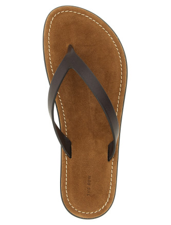 Шлепанцы THE ROW 'Beach' (F1874L838LQB) #