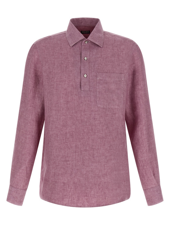 Поло ZEGNA 'Oasi Lino' (UHX51A3SRF13662) #1