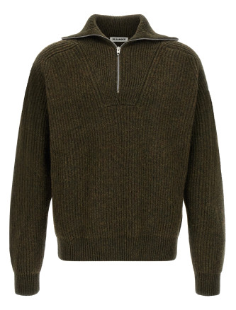 Свитер, кардиган JIL SANDER Half-zip sweater