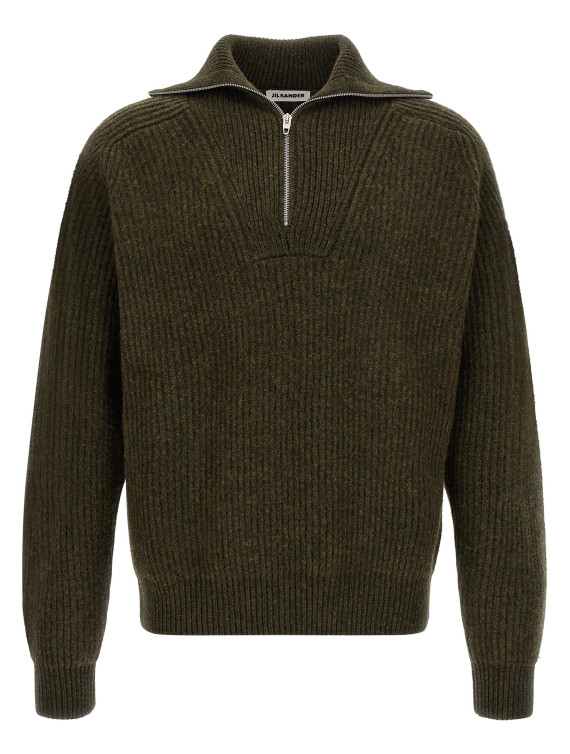 Свитер, кардиган JIL SANDER Half-zip sweater (J22GP0291J14848312) #1
