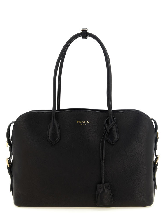 Сумка-тоут PRADA Large leather shopping bag (1BG600VOOO2HFQF0002) #1