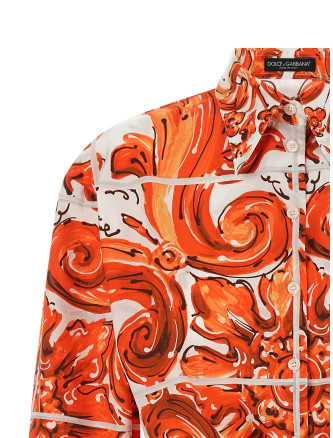 Рубашка, блузка DOLCE & GABBANA 'Maiolica' (F5S65TGDDRDS9000) #