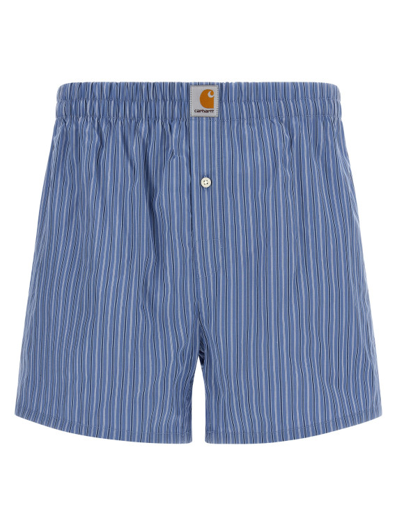 Боксеры CARHARTT WIP Striped cotton boxer shorts (I0376003T5XX) #1