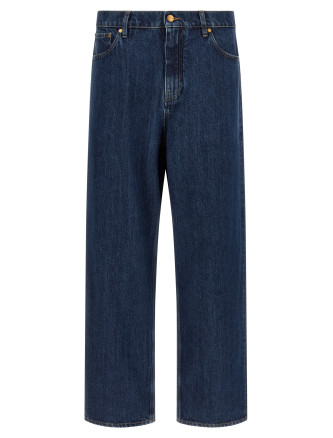 Straight leg jeans