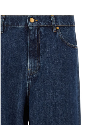 Джинсы JIL SANDER Straight leg jeans (J22KA0357J45324476) #
