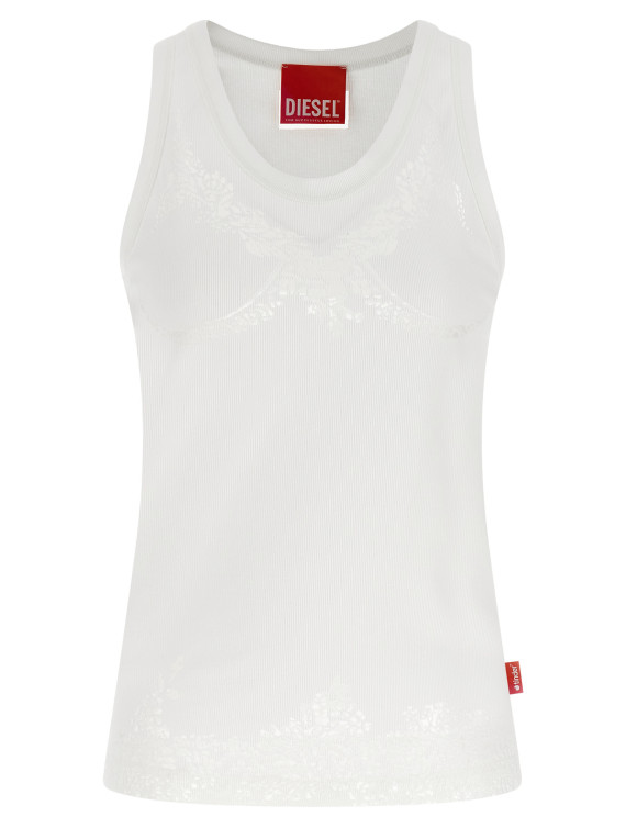Повседневный топ DIESEL 'Pr-T-Anki-Lace-R' (P018000SPFB100) #1