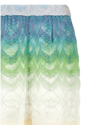 Пляжная одежда MISSONI Shaded lamé viscose pants (MC25SI01BR014HSM9X1) #