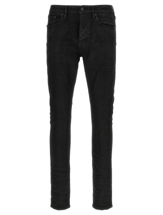 'P001 Black Resin 3/D' jeans
