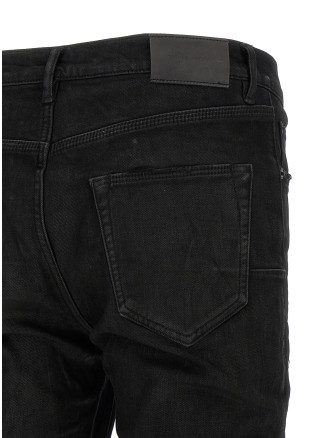 Джинсы PURPLE 'P001 Black Resin 3/D' (P001BLRBLR) #