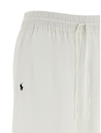 Брюки POLO RALPH LAUREN Linen trousers (21664389CREAM) #