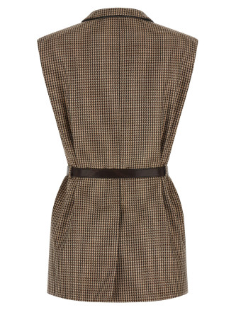 Жилет BRUNELLO CUCINELLI Belted vest (MG5467259PC001) #