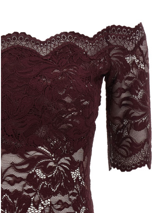 Повседневный топ PACO RABANNE Lace top (26AJTO697PA0170P534) #
