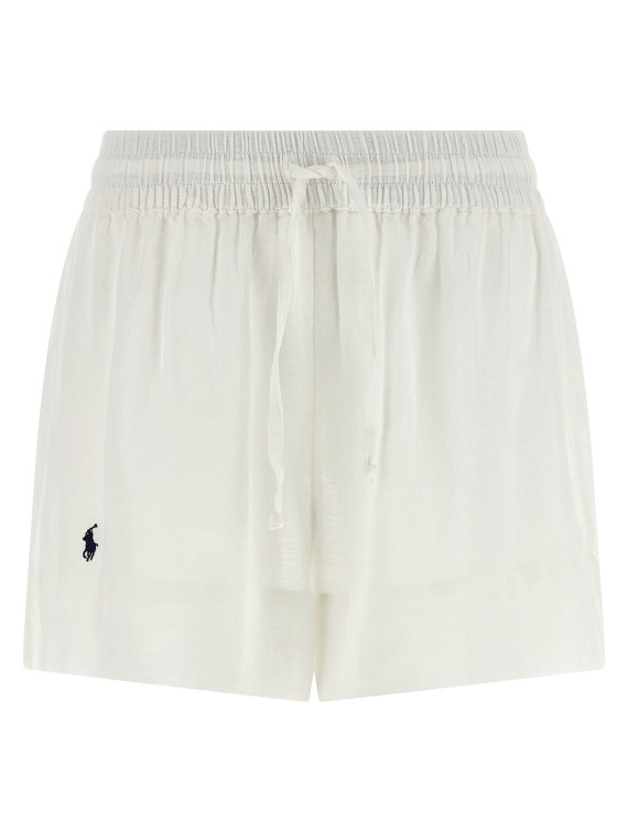 Бермуды, шорты POLO RALPH LAUREN Linen shorts (21664580CREAM) #1