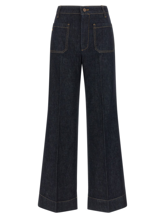 Джинсы VICTORIA BECKHAM 'Alina' (1226DJE007252GSINDIGORINSE) #1