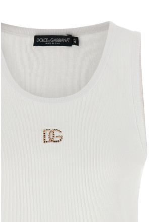 Повседневный топ DOLCE & GABBANA 'DG' (F8V40ZGDDL8W0800) #