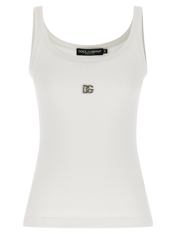Повседневный топ DOLCE & GABBANA 'DG' (F8K97ZG7B6ZW0800) #1