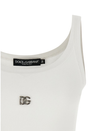 Повседневный топ DOLCE & GABBANA 'DG' (F8K97ZG7B6ZW0800) #