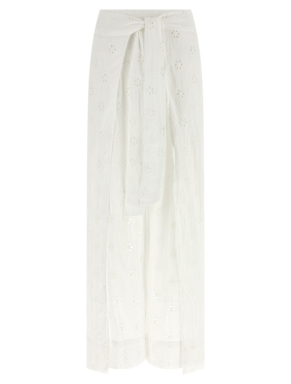 'Wrap' pants (21684590WHITE) #1