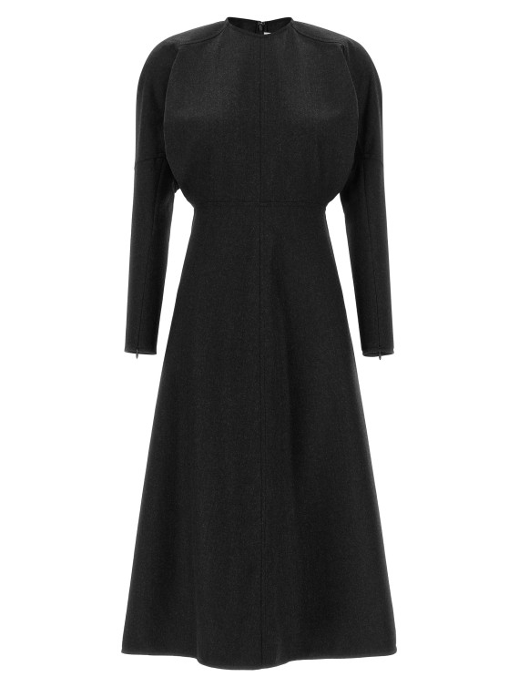 'Dolman' dress (1124WDR005231FDARKGREYMELANGE) #1