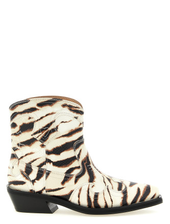 Western ankle boots