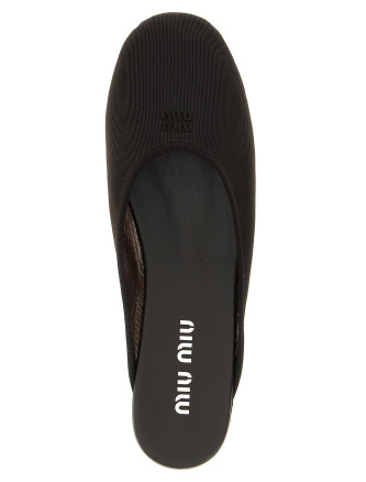 Сабо MIU Mesh fabric slippers (5R595EF005099F0003) #