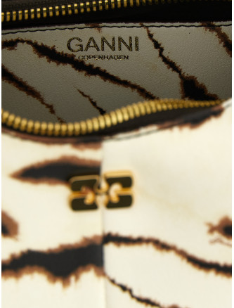 Сумка через плечо GANNI 'Mini Hobo Zebra' (C1040013135) #