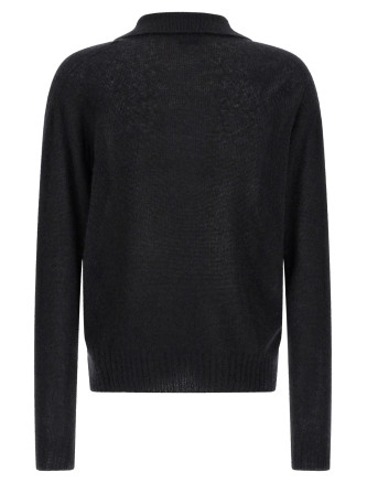 Свитер, кардиган TOM FORD Cashmere and silk polo shirt (KPL058YMK126NAA) #