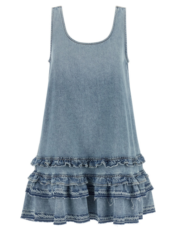 Мини GANNI Denim dress (A1030531565) #1