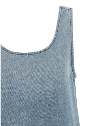 Мини GANNI Denim dress (A1030531565) #
